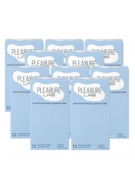 Набор из 10 упаковок ультратонких презервативов Pleasure Lab (по 12 шт.) - Pleasure Lab - купить с доставкой в Ангарске
