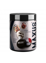 Черные утолщенные презервативы MAXUS Extra Strong с железным кейсом - 15 шт. - Maxus - купить с доставкой в Ангарске