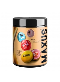 Точечные презервативы MAXUS 2000 Amazing Dots с железным кейсом - 12 шт. - Maxus - купить с доставкой в Ангарске