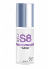 Лубрикант на водной основе S8 Glycerin Free без глицерина - 125 мл. - Stimul8 - купить с доставкой в Ангарске