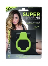 Люминесцентное эрекционное виброкольцо Super - Clara Morgane - в Ангарске купить с доставкой