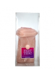 Телесный мастурбатор-вагина с фигурками на поверхности - LOVETOY (А-Полимер) - в Ангарске купить с доставкой