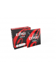 Презервативы с ароматом колы Expert Cola - 3 шт. - Expert - купить с доставкой в Ангарске