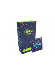 Светящиеся в темноте презервативы Expert Neon - 15 шт. - Expert - купить с доставкой в Ангарске