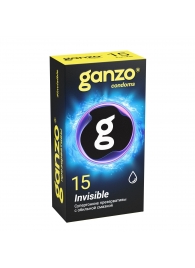 Супертонкие презервативы Ganzo Invisible - 15 шт. - Ganzo - купить с доставкой в Ангарске