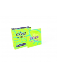Ультратонкие презервативы Expert Invisible - 3 шт. - Expert - купить с доставкой в Ангарске