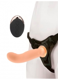 Женский вибрострапон со съемной насадкой и пультом ДУ - Erokay - купить с доставкой в Ангарске