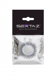 Круглое эрекционное кольцо с «ресничками» - Sextaz - в Ангарске купить с доставкой