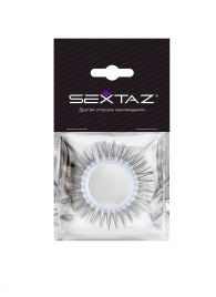 Круглое эрекционное кольцо с длинными «ресничками» - Sextaz - в Ангарске купить с доставкой