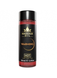 Массажное масло с согревающим эффектом Massage Oil Warming - 100 мл. - HOT - купить с доставкой в Ангарске