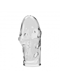 Прозрачная насадка на пенис Booker - 8 см. - Baile - в Ангарске купить с доставкой