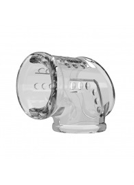 Прозрачная насадка на пенис и мошонку - Baile - в Ангарске купить с доставкой