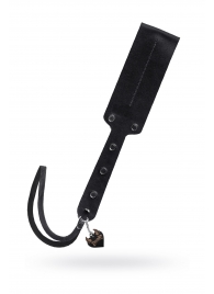 Черный кожаный пэддл - 32 см. - Pecado - купить с доставкой в Ангарске