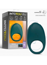 Зеленое интерактивное виброкольцо Ringo - Intoyou - в Ангарске купить с доставкой