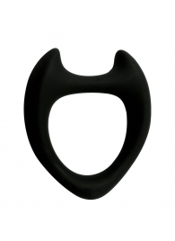 Черное эрекционное кольцо с рожками Wooomy Toro M - Adrien Lastic - в Ангарске купить с доставкой
