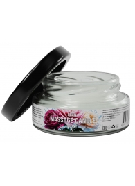 Массажная свеча «Цветущий пион» - 50 мл. - SGAN - купить с доставкой в Ангарске