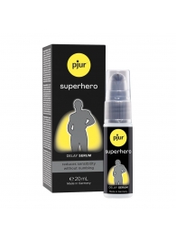 Пролонгатор-сыворотка pjur Superhero Delay Serum - 20 мл. - Pjur - купить с доставкой в Ангарске
