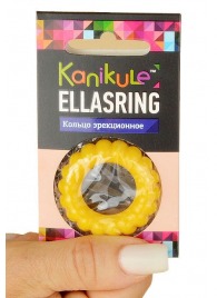 Цветное рельефное эрекционное кольцо Ellasring - Sitabella - в Ангарске купить с доставкой