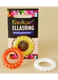 Цветное рельефное эрекционное кольцо Ellasring - Sitabella - в Ангарске купить с доставкой