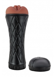 Коричневый мастурбатор-вагина Marly - Dream Toys - в Ангарске купить с доставкой