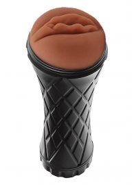 Коричневый мастурбатор-вагина Marly - Dream Toys - в Ангарске купить с доставкой