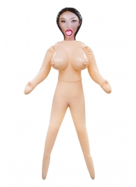 Телесная надувная секс-кукла с пышным бюстом - NMC - в Ангарске купить с доставкой