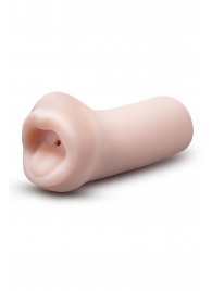 Телесный мастурбатор-ротик Candi - Blush Novelties - в Ангарске купить с доставкой