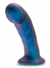 Синяя насадка-фаллоимитатор Rebellion 5.75 Inch Pegging Dildo - 14,6 см. - Blush Novelties - купить с доставкой в Ангарске