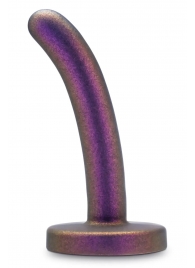 Фиолетовая насадка с гладкой поверхностью Surrender 4.75 Inch Beginner Pegging Dildo - 12 см. - Blush Novelties - купить с доставкой в Ангарске