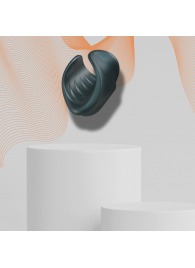 Серый сквозной мастурбатор с вибрацией Manwan Starter - Manwan - в Ангарске купить с доставкой