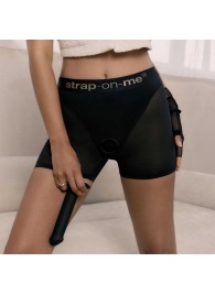 Трусики-шорты для фиксации насадок Strap-on-me Harness Lingerie Halo - size M - Strap-on-me - купить с доставкой в Ангарске