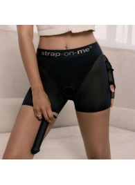 Трусики-шорты для фиксации насадок Strap-on-me Harness Lingerie Halo - size L - Strap-on-me - купить с доставкой в Ангарске