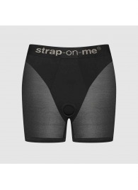 Трусики-шорты для фиксации насадок Strap-on-me Harness Lingerie Halo - size L - Strap-on-me - купить с доставкой в Ангарске