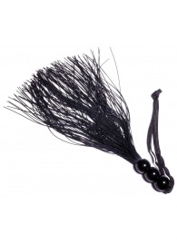 Черная силиконовая плетка - 25,4 см. - Boys of Toys - купить с доставкой в Ангарске