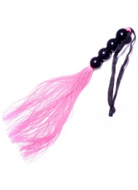 Розовая силиконовая плеть - 35,5 см. - Boys of Toys - купить с доставкой в Ангарске