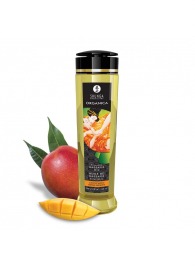 Массажное масло для тела Luscious Mango с ароматом манго - 240 мл. - Shunga - купить с доставкой в Ангарске