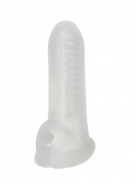 Белый фаллоудлинитель Striker - 13,5 см. - Lola Games - в Ангарске купить с доставкой