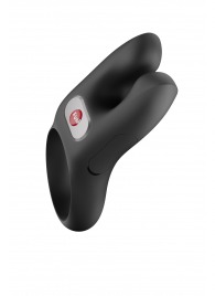 Черное эрекционное виброкольцо Nos - Fun Factory - в Ангарске купить с доставкой