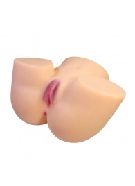 Телесный мастурбатор Liora с 2 любовными тоннелями - Baile - в Ангарске купить с доставкой