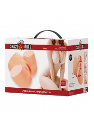 Телесный мастурбатор Liora с вибрацией - Baile - в Ангарске купить с доставкой