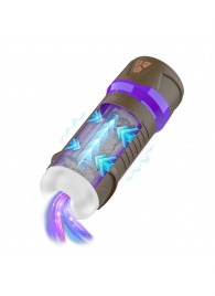 Интерактивный мастурбатор Misty с вакуумом, вибрацией и сжатием - Shots Media BV - в Ангарске купить с доставкой