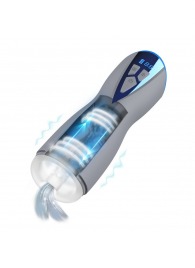 Интерактивный мастурбатор Eloa с вакуумом и вибрацией - Shots Media BV - в Ангарске купить с доставкой