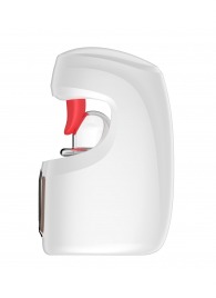 Белый мастурбатор с язычком и возвратно-поступательными движениями - Secwell - в Ангарске купить с доставкой