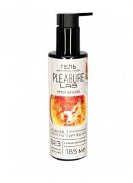 Съедобный лубрикант на водной основе Pleasure Lab с ароматом крем-брюле - 185 мл. - Pleasure Lab - купить с доставкой в Ангарске