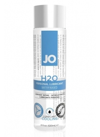 Охлаждающий лубрикант на водной основе JO Personal Lubricant H2O COOLING - 120 мл. - System JO - купить с доставкой в Ангарске