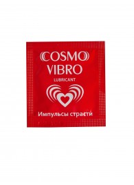 Пробник женского стимулирующего лубриканта на силиконовой основе Cosmo Vibro - 3 гр. - Биоритм - купить с доставкой в Ангарске
