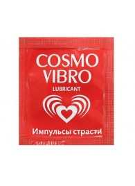 Пробник женского стимулирующего лубриканта на силиконовой основе Cosmo Vibro - 3 гр. - Биоритм - купить с доставкой в Ангарске