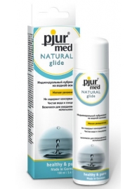 Нейтральный лубрикант на водной основе pjur MED Natural glide - 100 мл. - Pjur - купить с доставкой в Ангарске