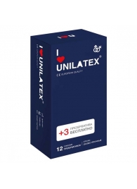 Ультрапрочные презервативы Unilatex Extra Strong - 12 шт. + 3 шт. в подарок - Unilatex - купить с доставкой в Ангарске