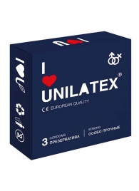 Ультрапрочные презервативы Unilatex Extra Strong - 3 шт. - Unilatex - купить с доставкой в Ангарске